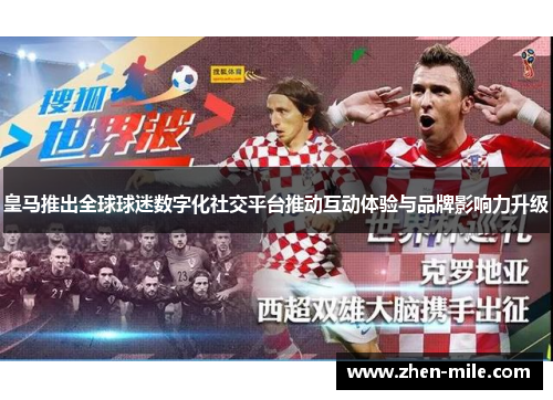 皇马推出全球球迷数字化社交平台推动互动体验与品牌影响力升级